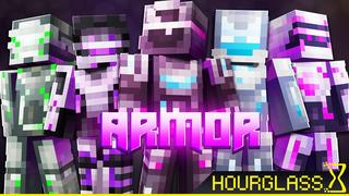 Thumbnail of the Minecraft Bedrock Marketplace product Armor created by Hourglass Studios.