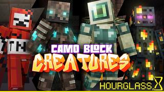 Thumbnail of the Minecraft Bedrock Marketplace product Camo Block Creatures created by Hourglass Studios.