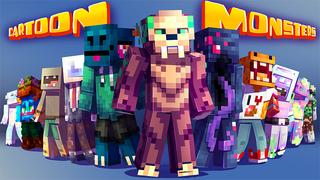 Thumbnail of the Minecraft Bedrock Marketplace product Cartoon Monsters created by Hourglass Studios.