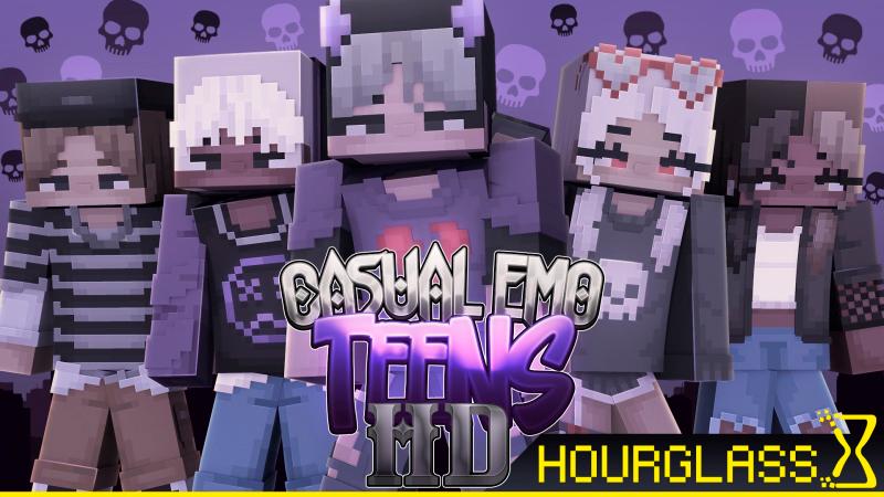 Casual Emo Teens HD by Hourglass Studios | CHUNK - Minecraft Bedrock ...