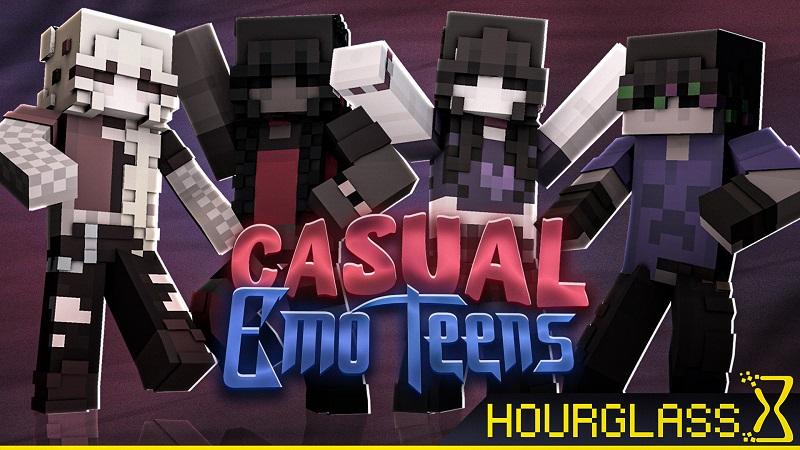 Casual Emo Teens by Hourglass Studios | CHUNK - Minecraft Bedrock ...