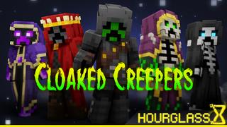 Thumbnail of the Minecraft Bedrock Marketplace product Cloaked Creepers created by Hourglass Studios.