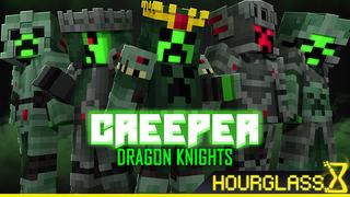 Thumbnail of the Minecraft Bedrock Marketplace product Creeper Dragon Knights created by Hourglass Studios.
