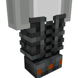 Thumbnail of the Minecraft Bedrock Marketplace product Cursed Knight Leggings created by Hourglass Studios.