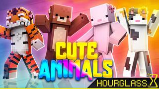 Thumbnail of the Minecraft Bedrock Marketplace product Cute Animals created by Hourglass Studios.