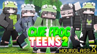 Thumbnail of the Minecraft Bedrock Marketplace product Cute Frog Teens 2 created by Hourglass Studios.