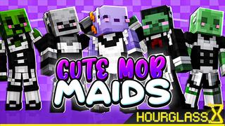 Thumbnail of the Minecraft Bedrock Marketplace product Cute Mob Maids 2 created by Hourglass Studios.