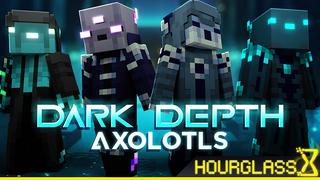Thumbnail of the Minecraft Bedrock Marketplace product Dark Depth Axolotls created by Hourglass Studios.