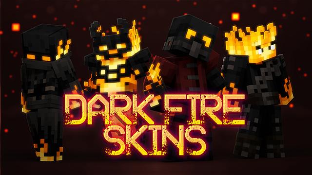 Thumbnail of the Minecraft Bedrock Marketplace product Dark Fire Skins created by Hourglass Studios.
