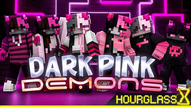 Thumbnail of the Minecraft Bedrock Marketplace product Dark Pink Demons created by Hourglass Studios.