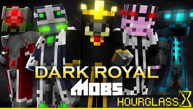 Thumbnail of the Minecraft Bedrock Marketplace product Dark Royal Mobs created by Hourglass Studios.