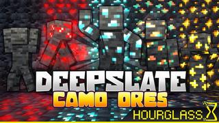 Thumbnail of the Minecraft Bedrock Marketplace product Deepslate Camo Ores created by Hourglass Studios.
