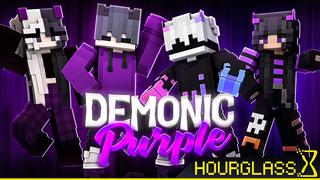 Thumbnail of the Minecraft Bedrock Marketplace product Demonic Purple created by Hourglass Studios.