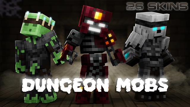 Thumbnail of the Minecraft Bedrock Marketplace product Dungeon Mobs created by Hourglass Studios.