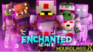 Thumbnail of the Minecraft Bedrock Marketplace product Enchanted Armor created by Hourglass Studios.