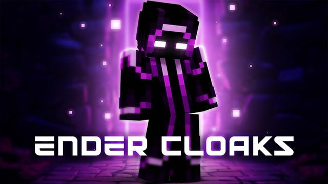 Thumbnail of the Minecraft Bedrock Marketplace product Ender Cloaks created by Hourglass Studios.