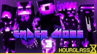 Thumbnail of the Minecraft Bedrock Marketplace product Ender Mobs 3 created by Hourglass Studios.