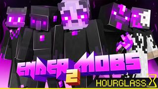 Thumbnail of the Minecraft Bedrock Marketplace product Ender Mobs 2 created by Hourglass Studios.
