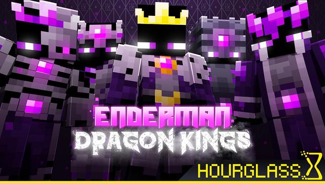 Thumbnail of the Minecraft Bedrock Marketplace product Enderman Dragon Kings created by Hourglass Studios.