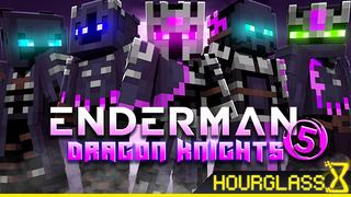 Thumbnail of the Minecraft Bedrock Marketplace product Enderman Dragon Knights 5 created by Hourglass Studios.