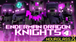 Thumbnail of the Minecraft Bedrock Marketplace product Enderman Dragon Knights 4 created by Hourglass Studios.