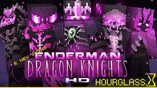 Thumbnail of the Minecraft Bedrock Marketplace product Enderman Dragon Knights HD created by Hourglass Studios.