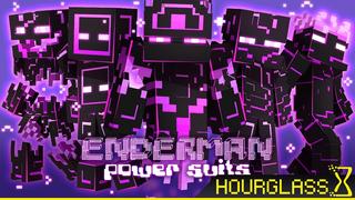 Thumbnail of the Minecraft Bedrock Marketplace product Enderman Power Suits created by Hourglass Studios.
