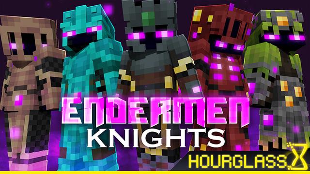 Thumbnail of the Minecraft Bedrock Marketplace product Endermen Knights created by Hourglass Studios.