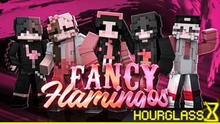 Thumbnail of the Minecraft Bedrock Marketplace product Fancy Flamingos created by Hourglass Studios.