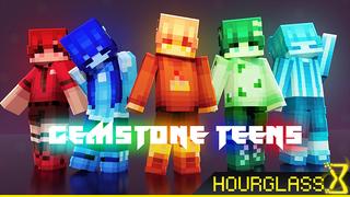 Thumbnail of the Minecraft Bedrock Marketplace product Gemstone Teens created by Hourglass Studios.