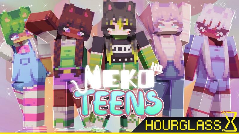 HD Neko Teens by Hourglass Studios | CHUNK - Minecraft Bedrock ...