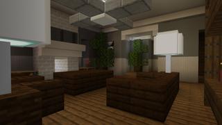 Screenshot of the Minecraft Bedrock Marketplace product Houses Survival created by Hourglass Studios.