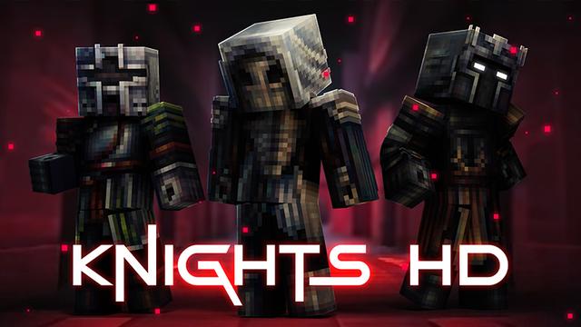 Thumbnail of the Minecraft Bedrock Marketplace product Knights HD created by Hourglass Studios.