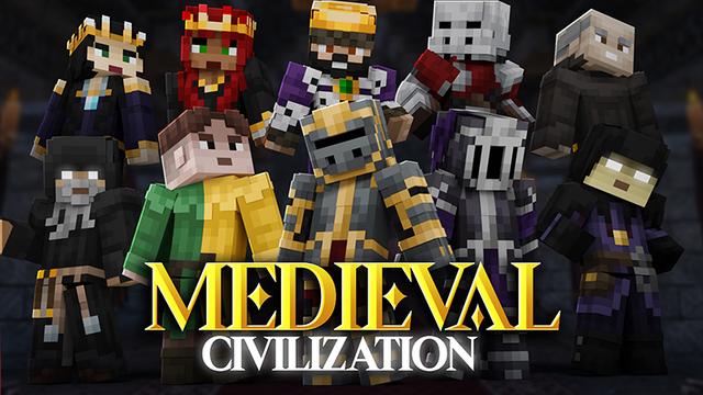 Thumbnail of the Minecraft Bedrock Marketplace product Medieval Civilization created by Hourglass Studios.