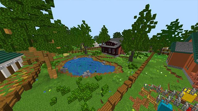 Screenshot of the Minecraft Bedrock Marketplace product Mining+ created by Hourglass Studios.