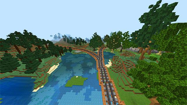 Screenshot of the Minecraft Bedrock Marketplace product Mining+ created by Hourglass Studios.