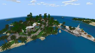Screenshot of the Minecraft Bedrock Marketplace product Modern Roleplay: Panda Island created by Hourglass Studios.