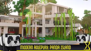Thumbnail of the Minecraft Bedrock Marketplace product Modern Roleplay: Panda Island created by Hourglass Studios.