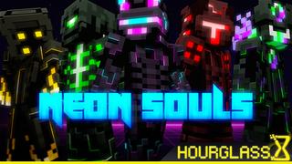 Thumbnail of the Minecraft Bedrock Marketplace product Neon Souls created by Hourglass Studios.