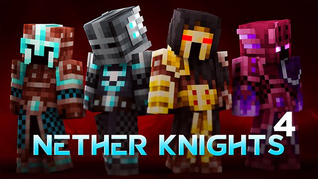 Thumbnail of the Minecraft Bedrock Marketplace product Nether Knights 4 created by Hourglass Studios.