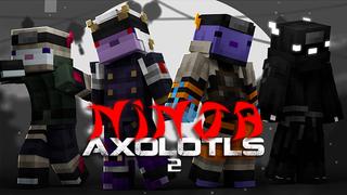 Thumbnail of the Minecraft Bedrock Marketplace product Ninja Axolotls 2 created by Hourglass Studios.