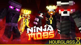Thumbnail of the Minecraft Bedrock Marketplace product Ninja Mobs created by Hourglass Studios.
