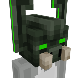 Thumbnail of the Minecraft Bedrock Marketplace product Parasite Knight Helmet created by Hourglass Studios.