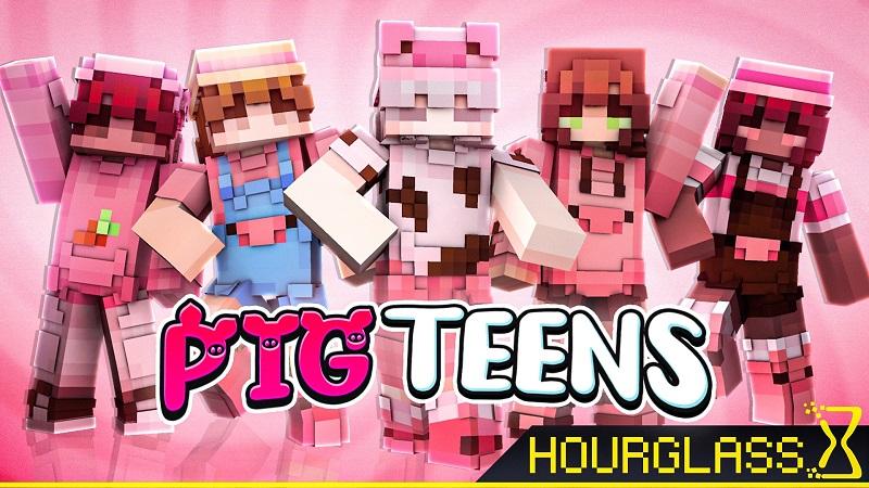 Pig Teens by Hourglass Studios | CHUNK - Minecraft Bedrock Marketplace ...