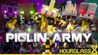Thumbnail of the Minecraft Bedrock Marketplace product Piglin Army created by Hourglass Studios.