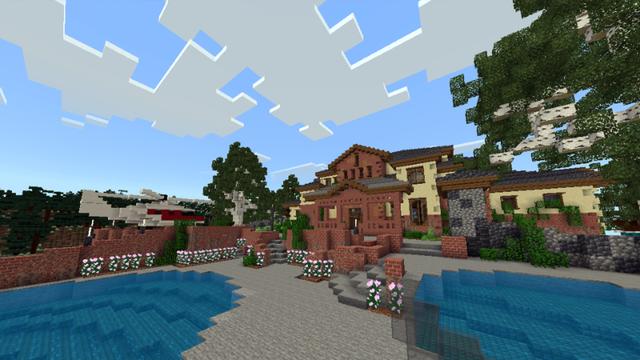 Screenshot of the Minecraft Bedrock Marketplace product Private Island created by Hourglass Studios.