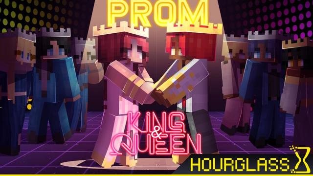 Thumbnail of the Minecraft Bedrock Marketplace product Prom King and Queen created by Hourglass Studios.