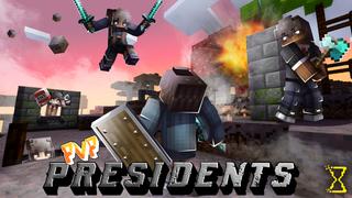 Thumbnail of the Minecraft Bedrock Marketplace product PvP Presidents created by Hourglass Studios.