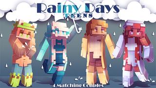Thumbnail of the Minecraft Bedrock Marketplace product Rainy Day Teens created by Hourglass Studios.