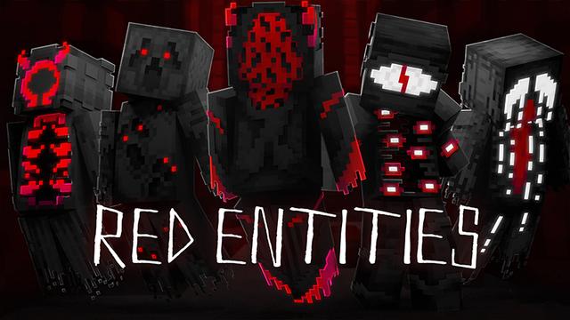 Thumbnail of the Minecraft Bedrock Marketplace product Red Entities created by Hourglass Studios.